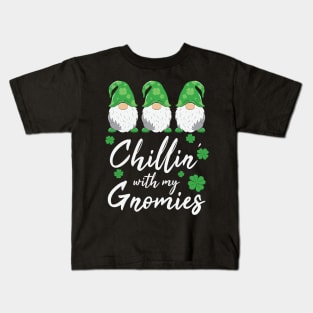 Chillin with my Gnomies Kids T-Shirt